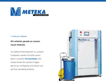 Tablet Screenshot of meteka.com