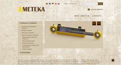 Desktop Screenshot of meteka.lt